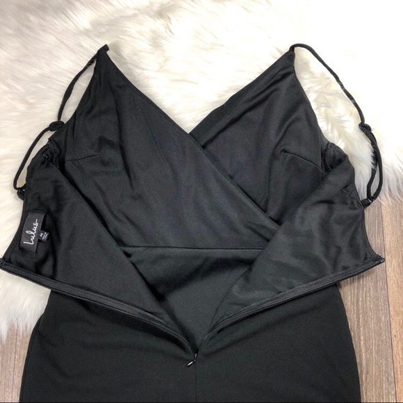 Lulus light my fire black bodycon dress - Picture 5 of 6